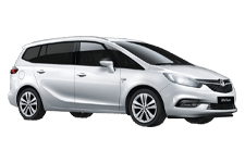 Van Hire Glossop - Vauxhall Zafira 7-Seater - Minibus hire Glossop